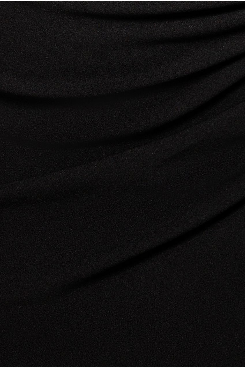 Formal dresses for women, one shoulder maxi dress with satin band