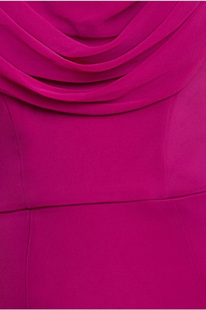 Formal dresses for women off the shoulder cowl neck maxi dress