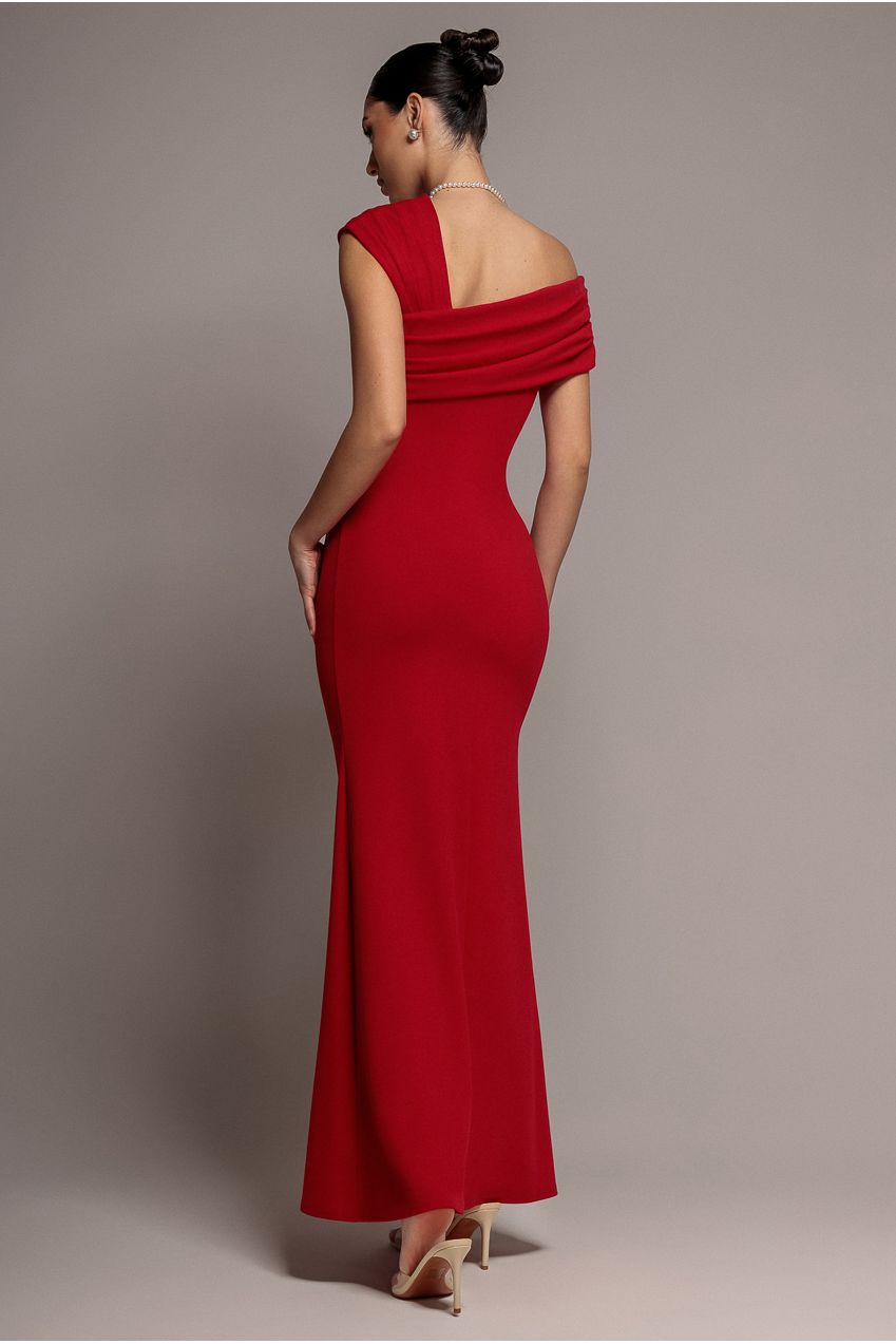 Formal dresses, one shoulder bodycon maxi dress for women