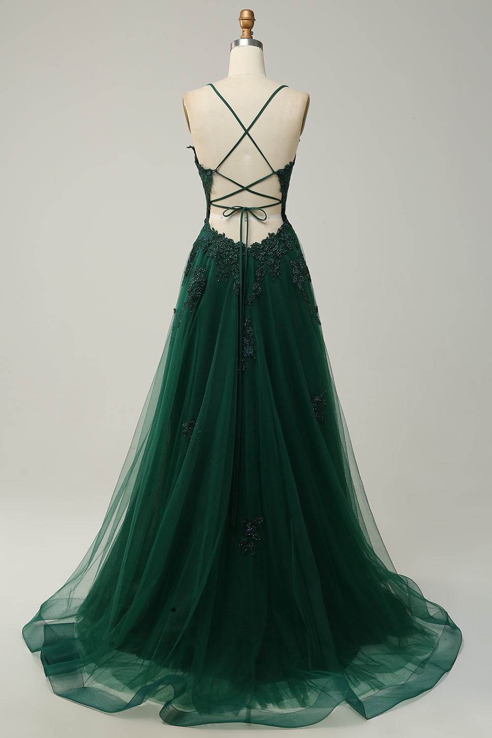 Formal dresses for women, A line maxi dress with lace up back