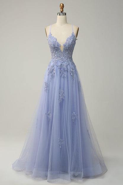 Formal dresses for women, A line maxi dress with lace up back