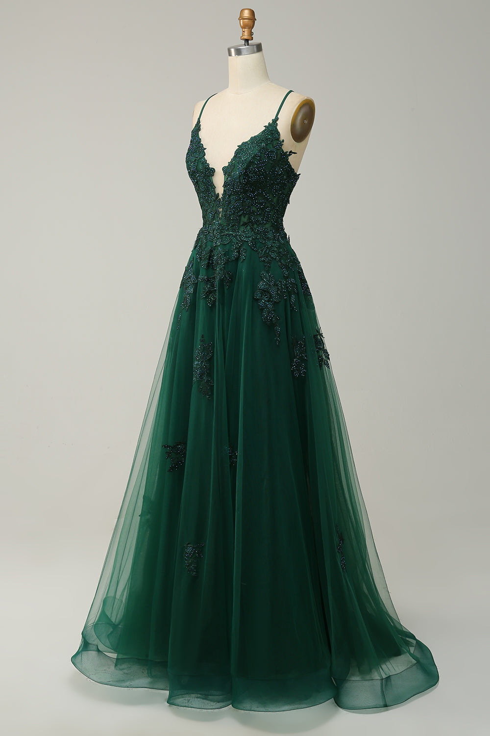 Formal dresses for women, A line maxi dress with lace up back