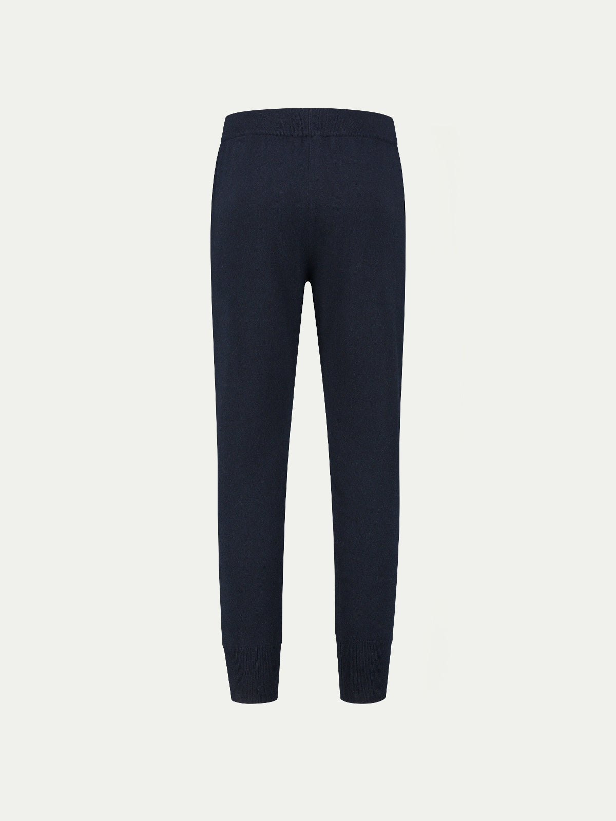 Men's slim tapered track pants with side pockets, drawstring waist and ribbed cuffs